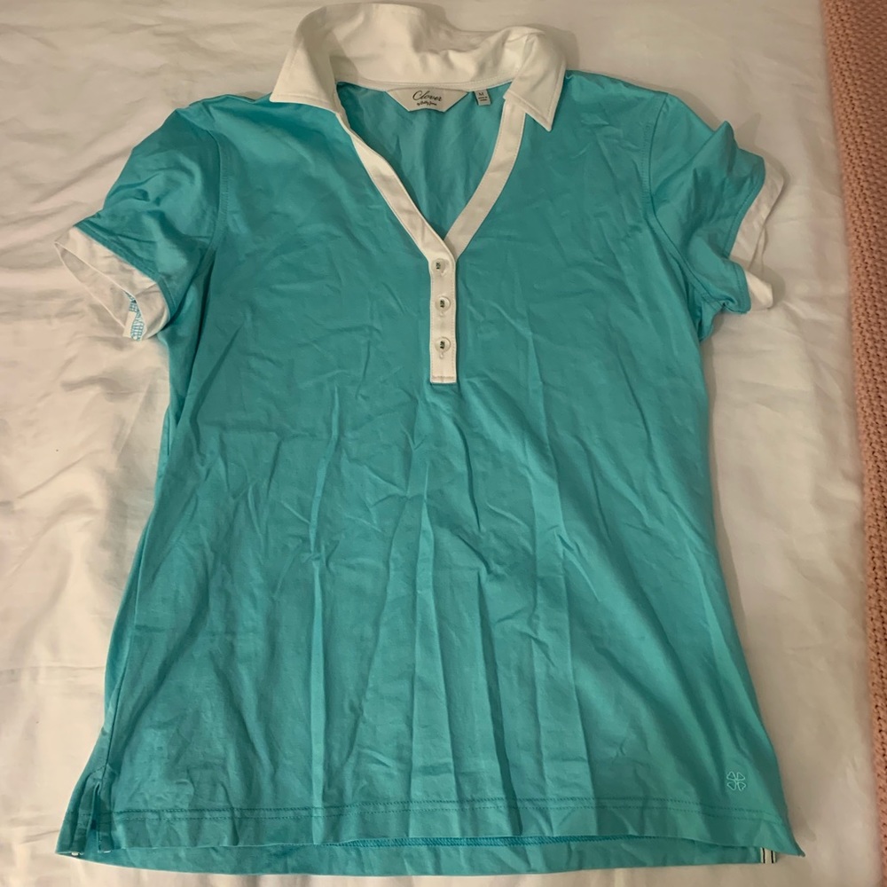 Teal Bobby Jones Collared Shirt